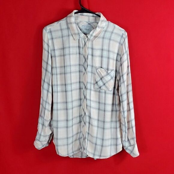 RAILS HUNTER BUTTON DOWN PLAID SHIRT Size S - Picture 2 of 7